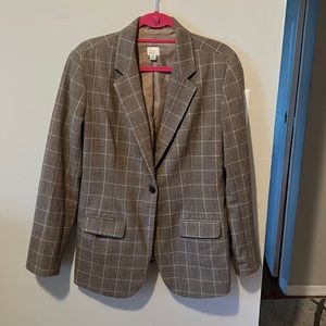 Target Plaid Blazer